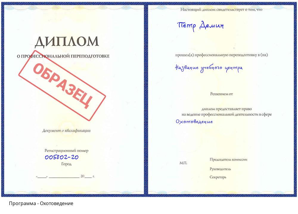 Охотоведение Сокол